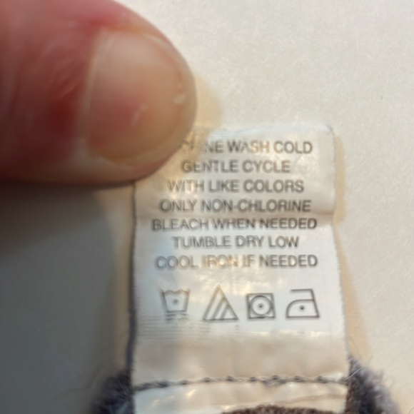 Eyeshadow, Brown striped tank with lace trim, size M - Picture 8 of 8